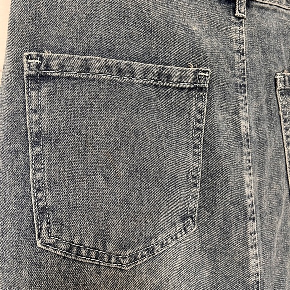 NWT Happily Grey Denim Midi Skirt 30” Waist - Picture 14 of 14